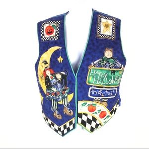 Ugly Halloween Vest with Bling